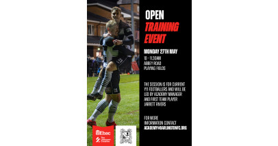Academy Open Event coming soon