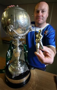 Tommo with the FA Trophy