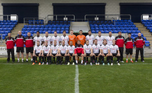 Darlington FC Home kit team photo