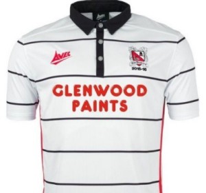 QR Darlo home shirt