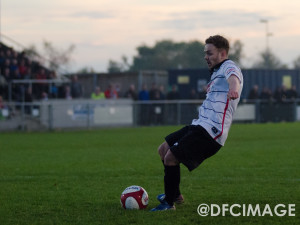 Nathan Cartman scores the winner for Quakers