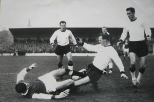 Ron in action against Arsenal in 1965