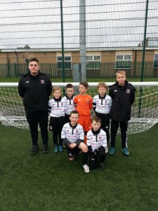 Back row : Adam Wilsher (coach) Jack Phoenix , Logan Williams, Zach Judson (captain) Ewan Irvine, Joshua Caverhill (young coach)  Front row: Charlie Cole, Lewis Coleman 