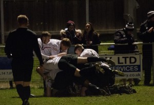 Tom Portas is under that pile of players somewhere