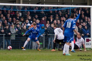 Graeme Armstrong about to score v Halesowen 4