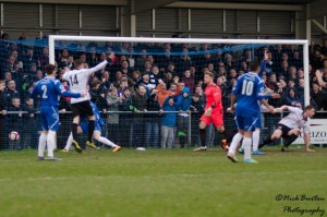Graeme Armstrong about to score v halesowen 5