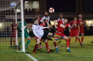 Nathan Cartman superbly keeps the ball in play to set up Darlos second goal (1 of 1)