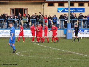 goal celebrations at Matlock 5