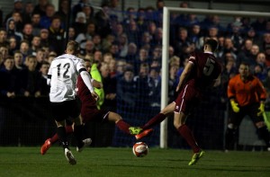 David Dowson scores the winner