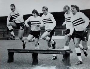 pic from the past, Billy Lees, Colin Sinclair, Ian Hall, Geoff Barker, Peter Martin