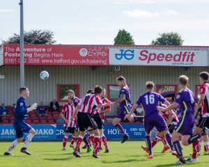 Kevin Burgess scores at Altrincham 1