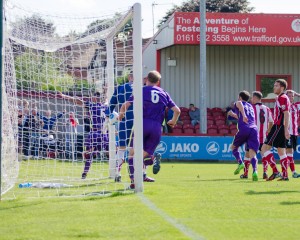 Kevin Burgess scores at Altrincham 3