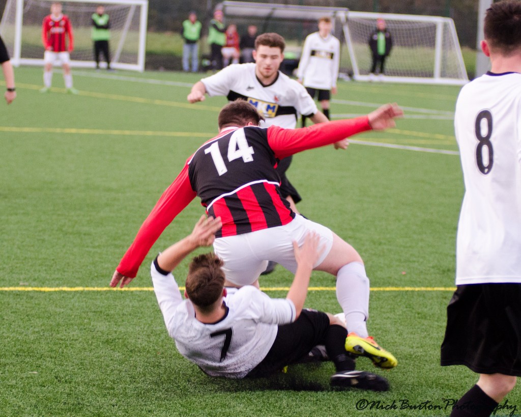 action from last week's win over Coxhoe