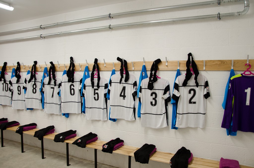 The Darlo changing room