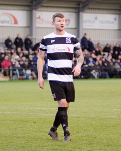 Skipper Kev Burgess looking on.