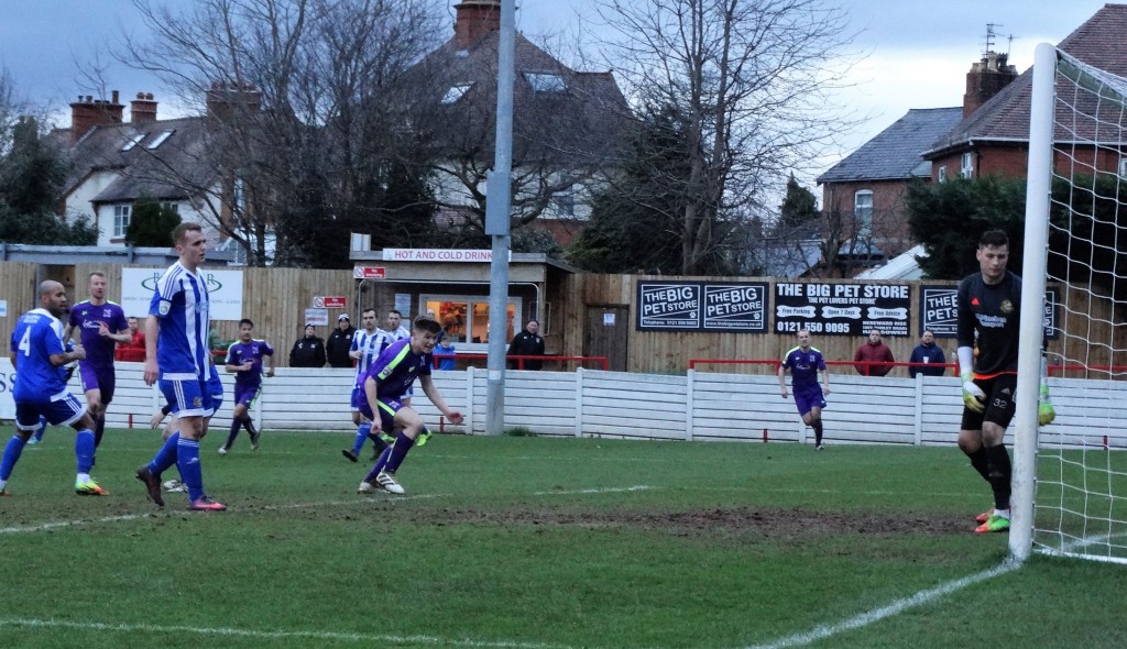 Harvey Saunders scores at Worcester 3