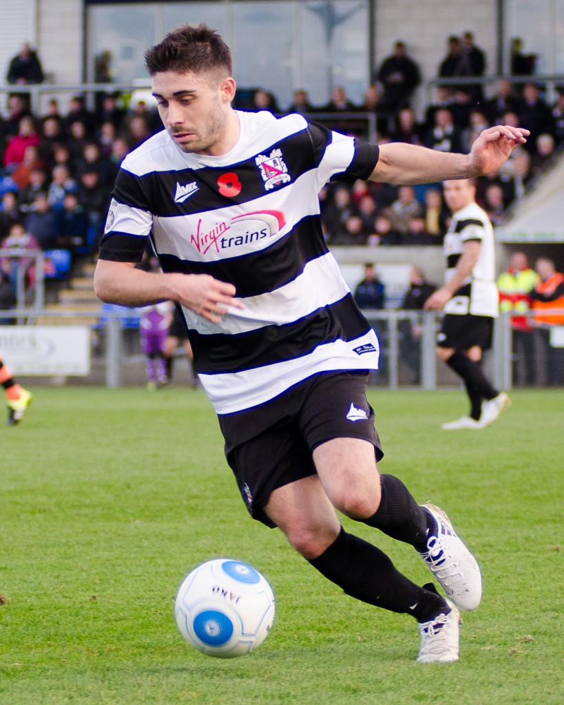 Josh Gillies against Fylde