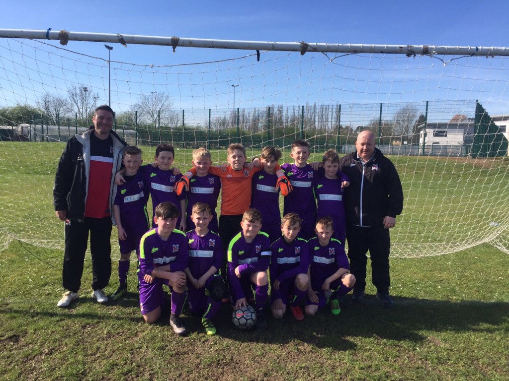 under 12s win promotion