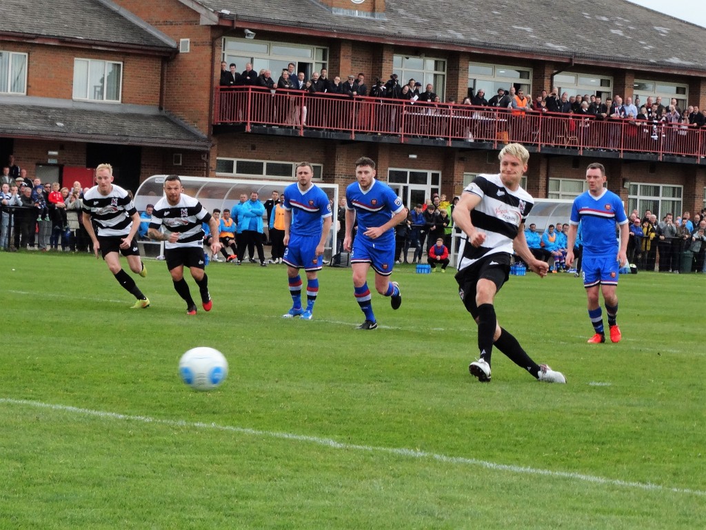 Terry galbraith scores from the spot v FC United 2