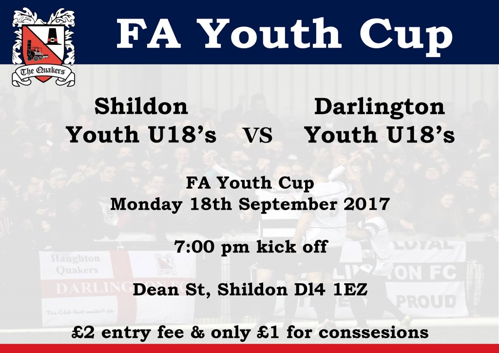 18th september fa youth cup