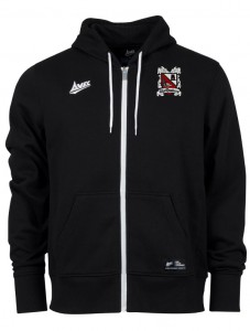 Zipped Hoody Black