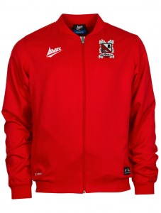 Fusion Woven Track Jacket Red