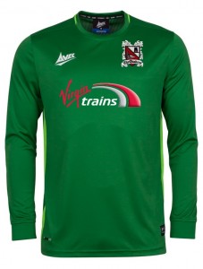 green goalkeeper jersey