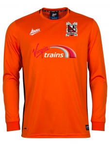 tangerine goalkeeper shirt