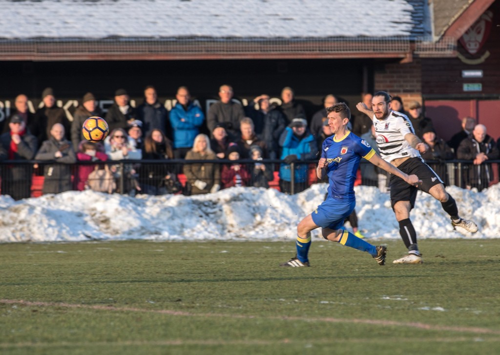 Reece Styche scores v Chorley