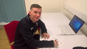 Ben O'Hanlon signs contract