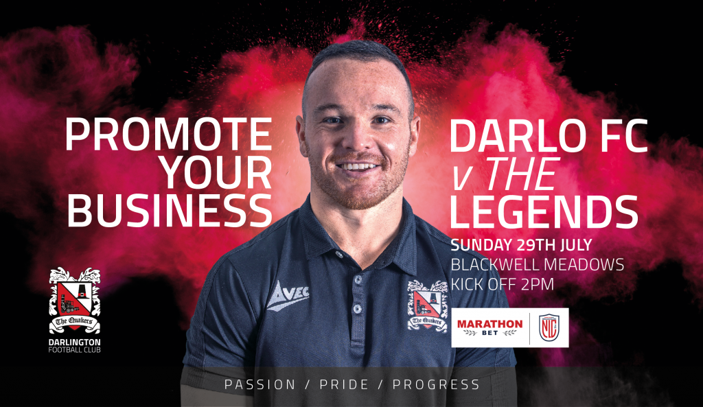 Promote your Business with Darlington FC