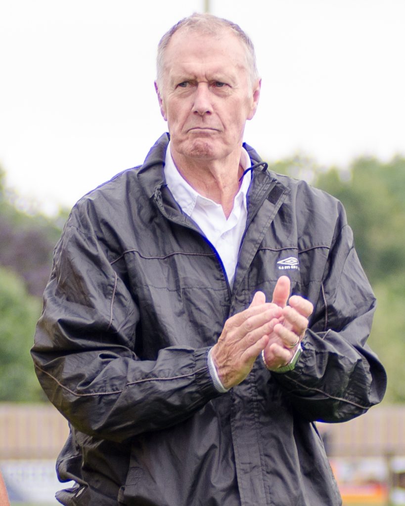 Sir Geoff Hurst at the Legends game