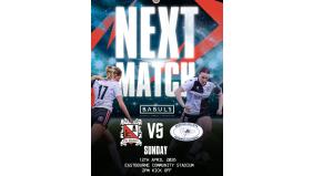 Come and watch the Quaker Women on Sunday!