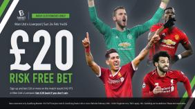 Bet on Man United v Liverpool this weekend