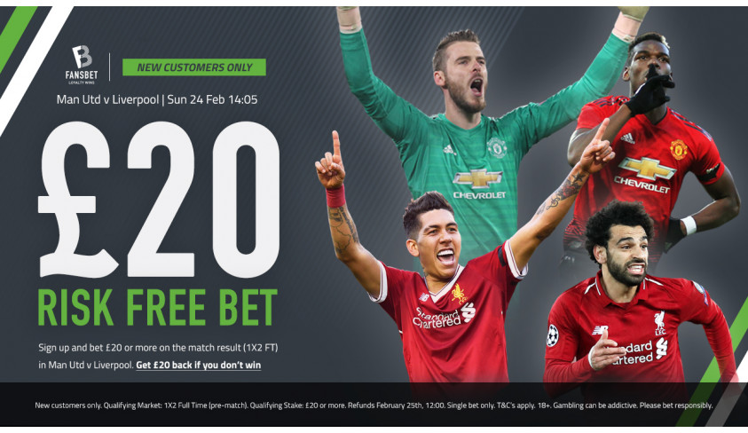 Bet on Man United v Liverpool this weekend