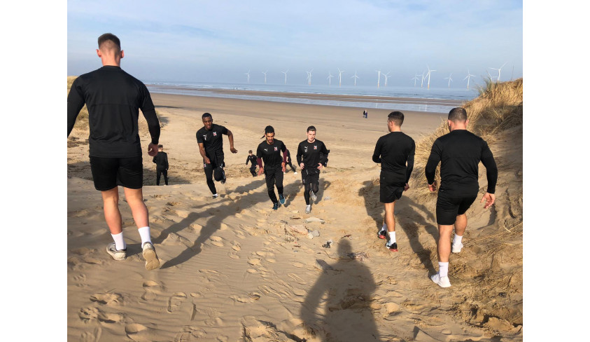 Training session with a difference for Quakers