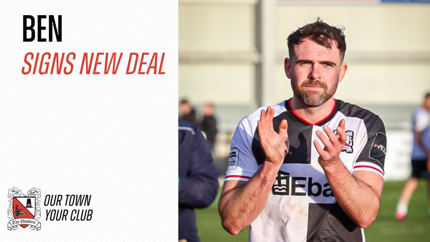 Ben Hedley signs new deal with Quakers