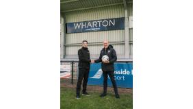 Wharton Construction as Front of Shirt Sponsor for 2026/27