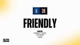 Quakers to play Dunston away for final Pre Season Friendly