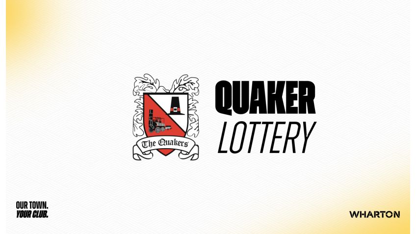 Join the Quaker Lottery for £5 per month!