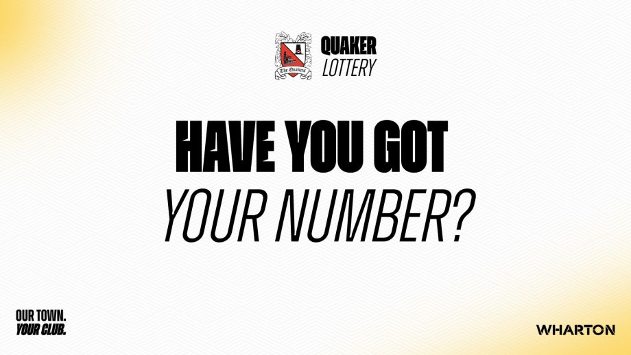 Click here to sign up to the Darlo Fans Lottery