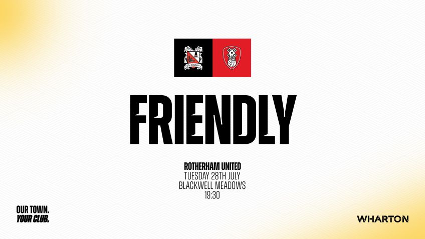 Quakers to play Rotherham in pre season friendly