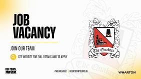 Job vacancy: First Team Therapist