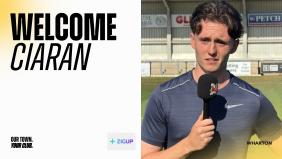 Ciaran Thompson signs for Darlington