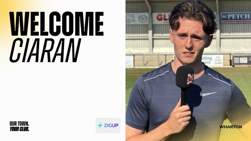 Ciaran Thompson signs for Darlington