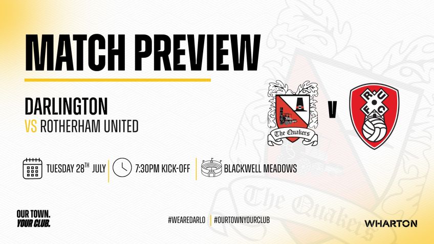 Darlington v Rotherham United Match Preview