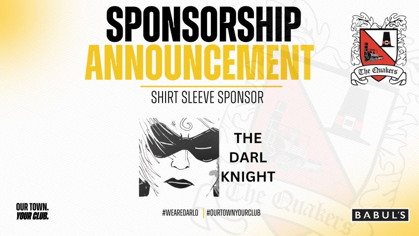 The Darl Knight become women's shirt sleeve sponsors