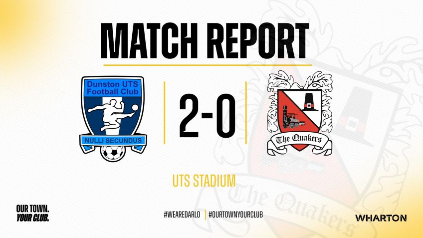 Quakers beaten in final pre season friendly at Dunston