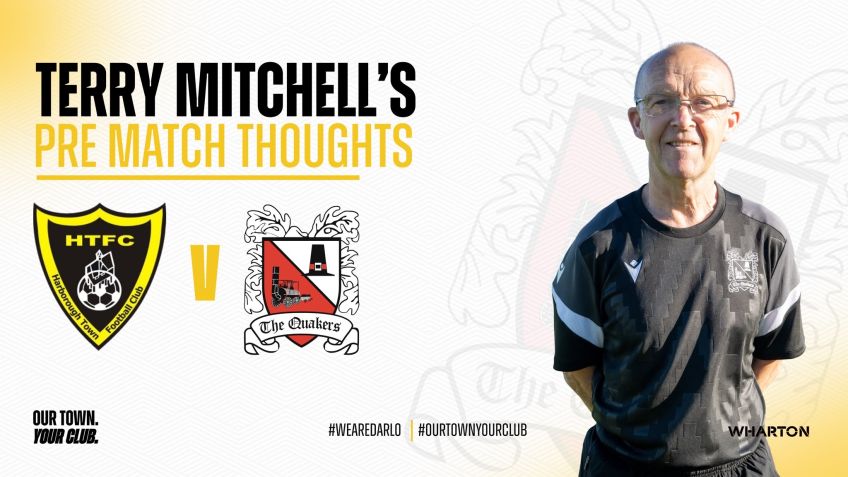 Terry Mitchell Pre Match Notes: Tough test awaits Quakers on first-ever trip to Harborough