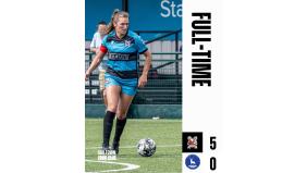 Quakers thump Pools 5-0 in Women's derby